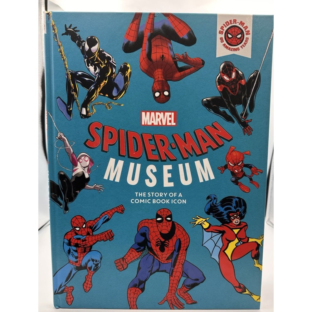 Marvel Spiderman Museum book The Story of a comic Book Icon